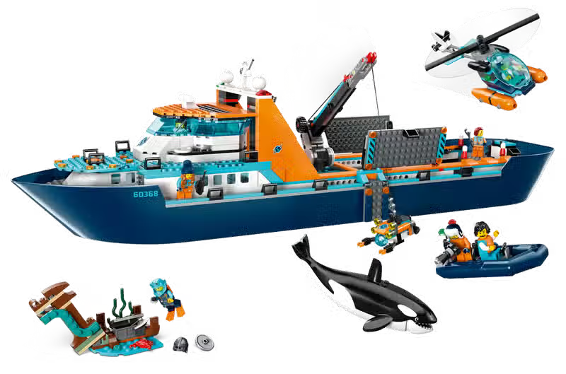 LEGO City Arktisches Entdeckerschiff (60368)