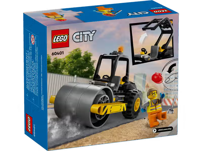 LEGO City Bau-Dampfwalze (60401)