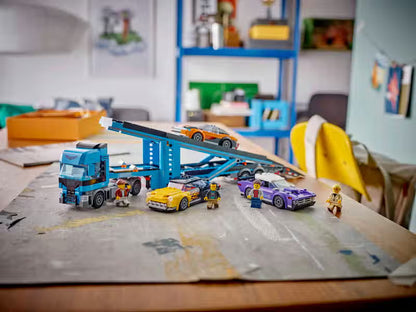 LEGO City Camion bisarca e auto sportive (60408)
