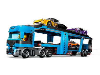 LEGO City Camion bisarca e auto sportive (60408)