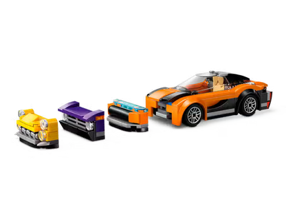 LEGO City Camion bisarca e auto sportive (60408)