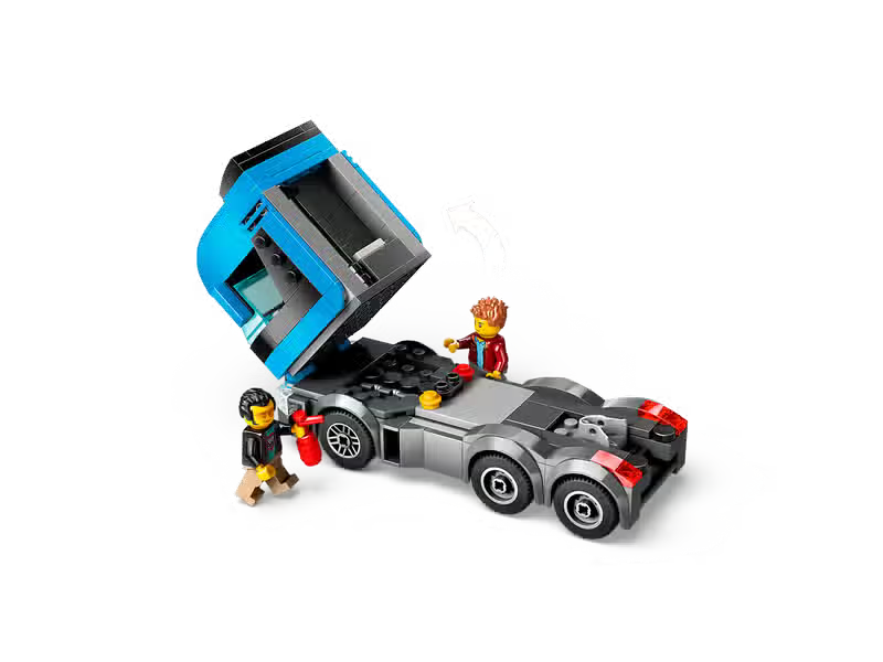 LEGO City Camion bisarca e auto sportive (60408)