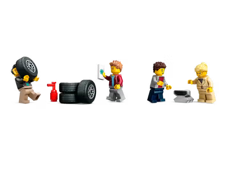 LEGO City Camion bisarca e auto sportive (60408)