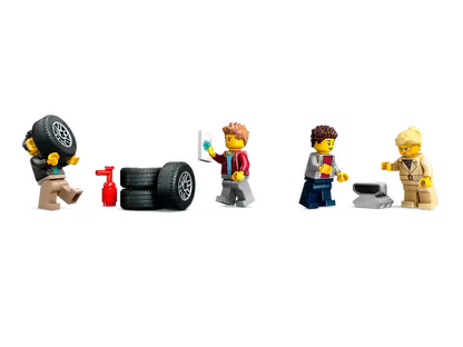LEGO City Camion bisarca e auto sportive (60408)