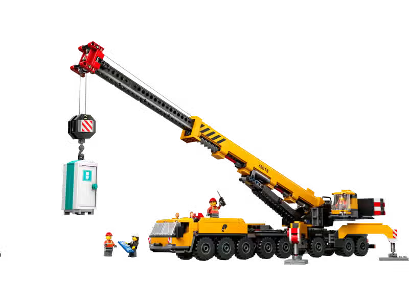 Gelber mobiler Baukran (60409)