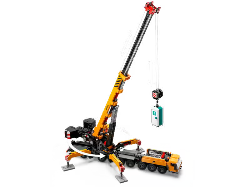 Gelber mobiler Baukran (60409)