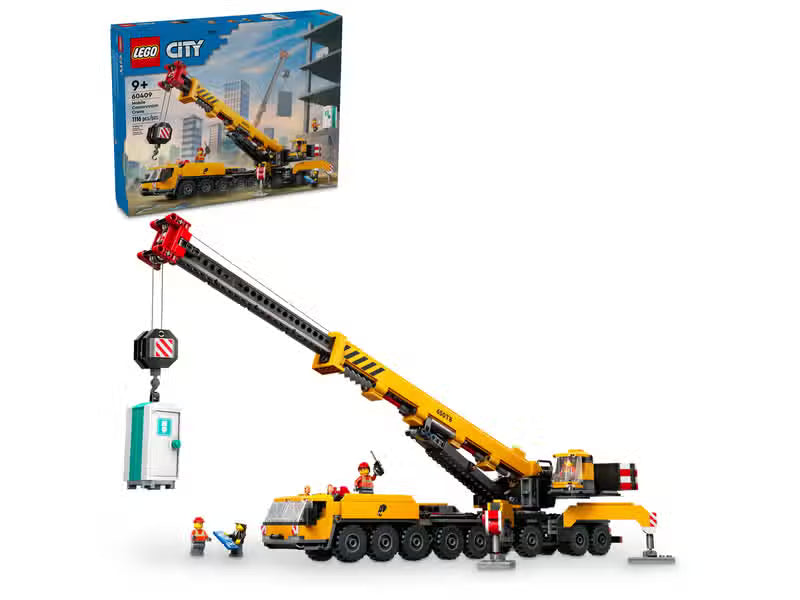Gelber mobiler Baukran (60409)