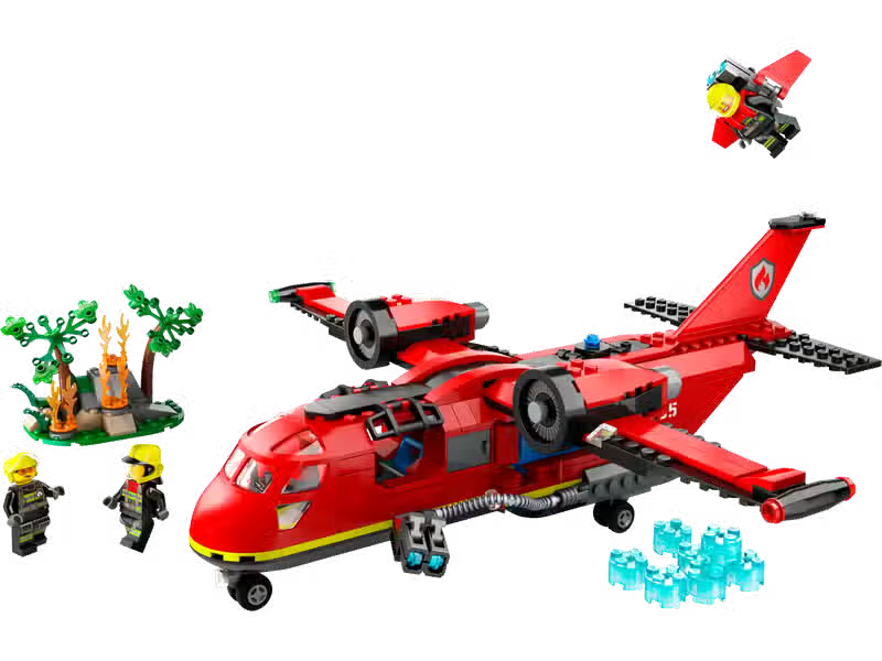 LEGO City Avion de secours en cas d'incendie (60413)
