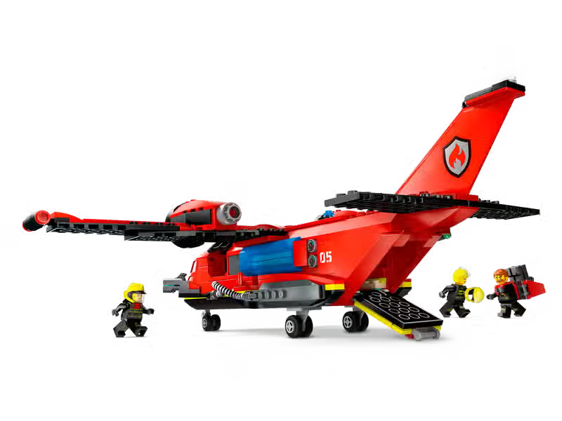 LEGO City Avion de secours en cas d'incendie (60413)