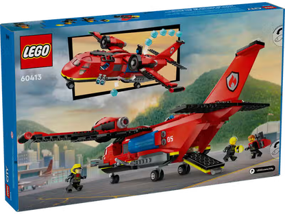 LEGO City Avion de secours en cas d'incendie (60413)