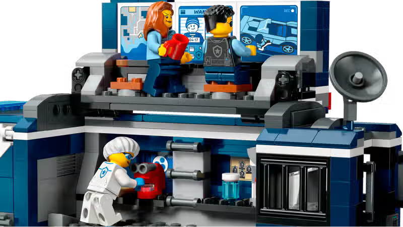 LEGO City Laboratorio criminale mobile della polizia (60418)