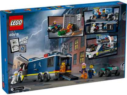LEGO City Laboratorio criminale mobile della polizia (60418)