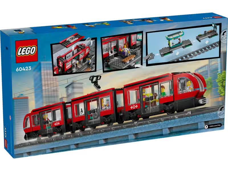 LEGO City Fermata Tram e Centro Città (60423)