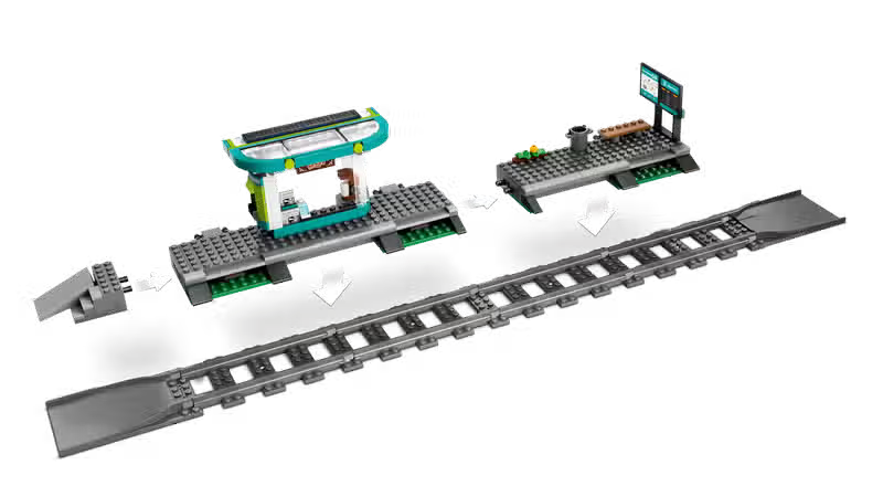 LEGO City Fermata Tram e Centro Città (60423)