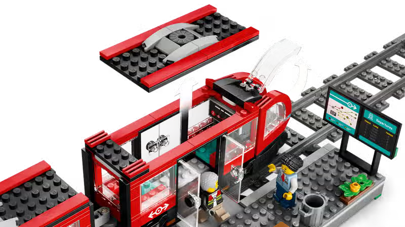 LEGO City Fermata Tram e Centro Città (60423)