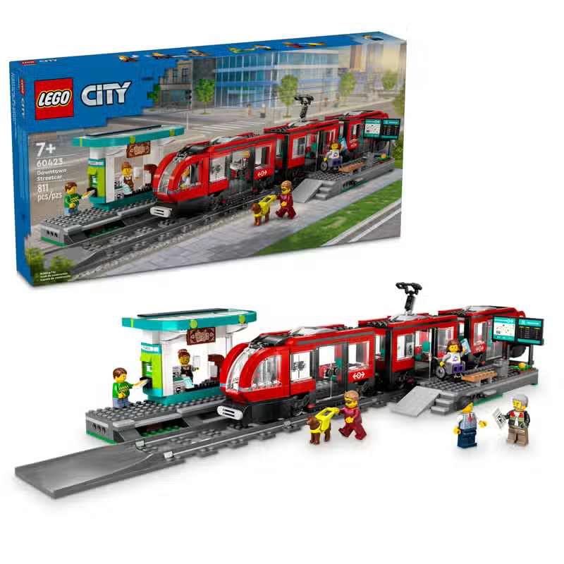 LEGO City Fermata Tram e Centro Città (60423)