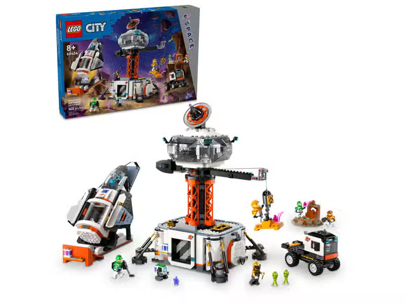 LEGO City Base spatiale et rampe de lancement de fusée (60434)