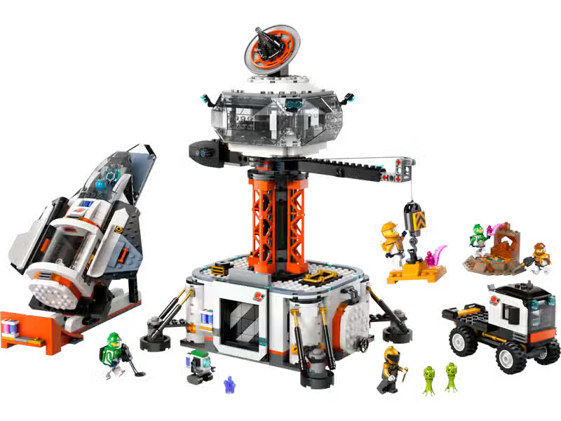 LEGO City Base spatiale et rampe de lancement de fusée (60434)