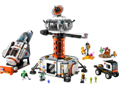 LEGO City Base spatiale et rampe de lancement de fusée (60434)
