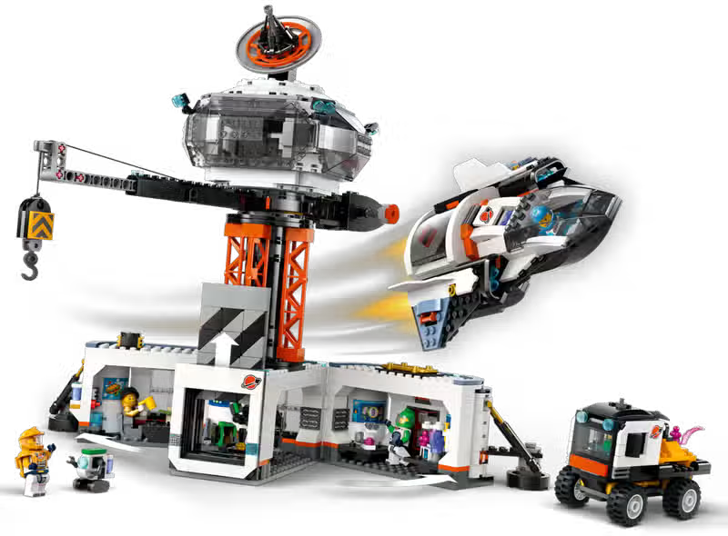 LEGO City Base spatiale et rampe de lancement de fusée (60434)