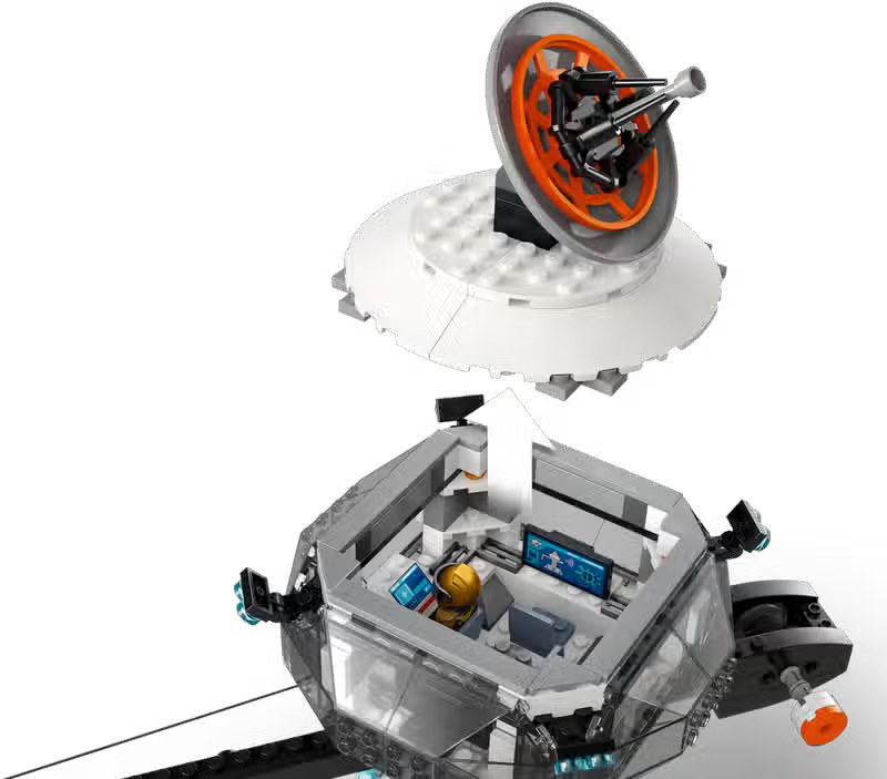 LEGO City Base spatiale et rampe de lancement de fusée (60434)