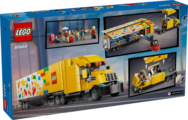 LEGO City Camion per consegne giallo (60440)