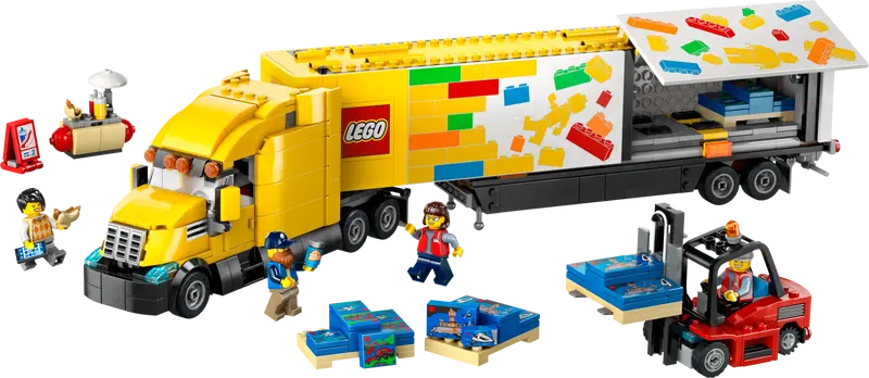 LEGO City Camion per consegne giallo (60440)