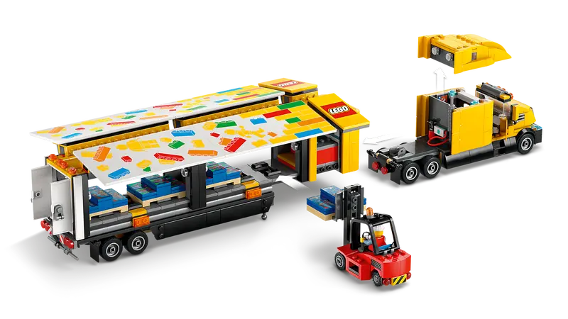 LEGO City Camion per consegne giallo (60440)
