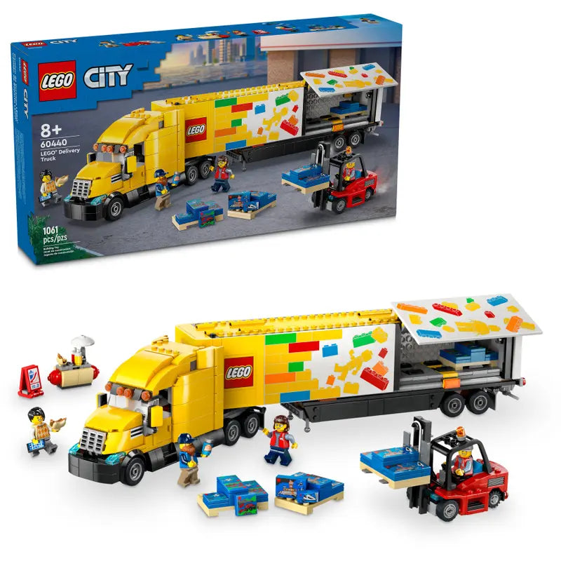 LEGO City Camion per consegne giallo (60440)