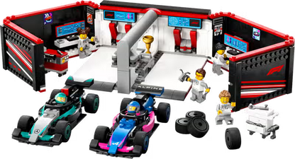 Garage F1 e Mercedes-AMG e auto alpine (60444)