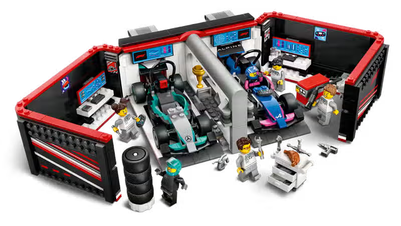 Garage F1 e Mercedes-AMG e auto alpine (60444)