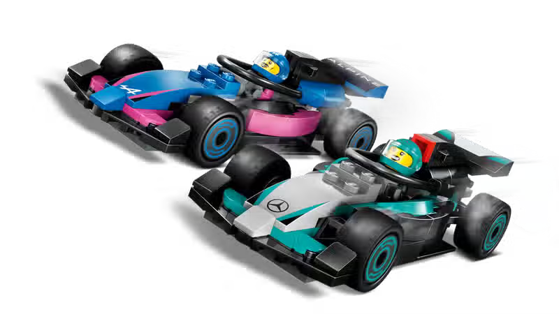 Garage F1 e Mercedes-AMG e auto alpine (60444)