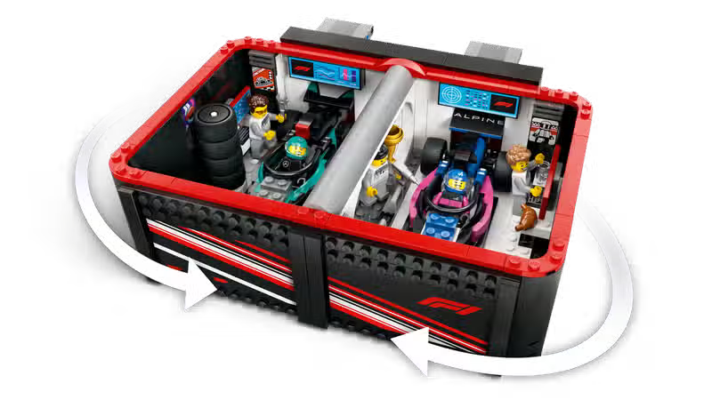 Garage F1 e Mercedes-AMG e auto alpine (60444)