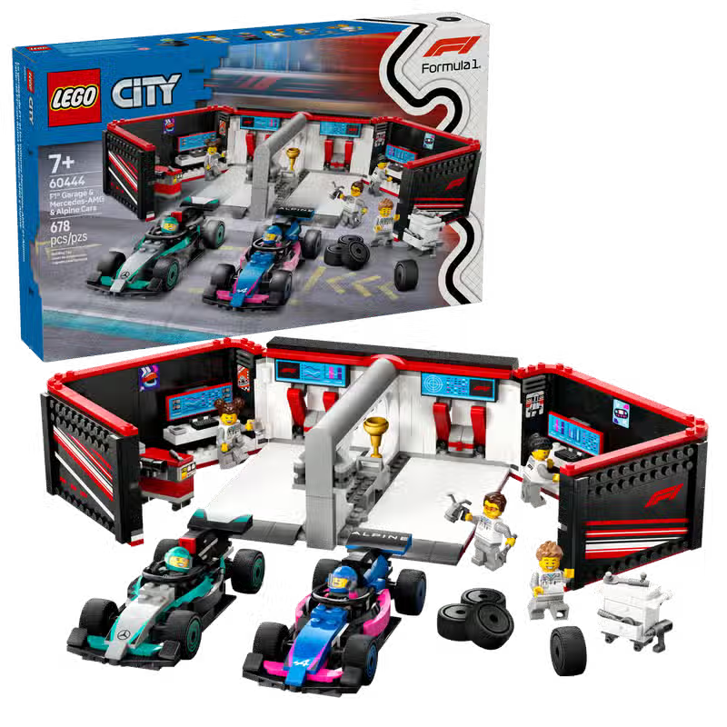 Garage F1 e Mercedes-AMG e auto alpine (60444)