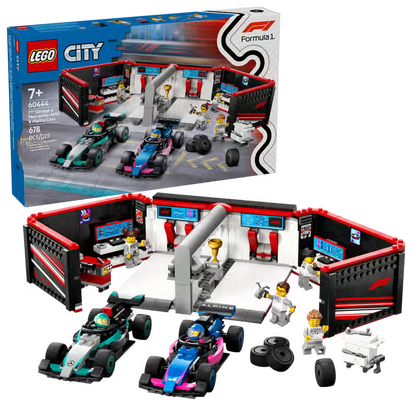 Garage F1 e Mercedes-AMG e auto alpine (60444)