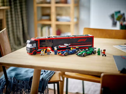 LEGO City Camion F1 con auto RB20 e AMR24 (60490)