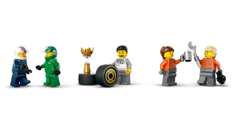 LEGO City Camion F1 con auto RB20 e AMR24 (60490)
