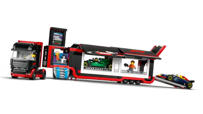 LEGO City Camion F1 con auto RB20 e AMR24 (60490)