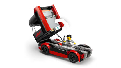LEGO City Camion F1 con auto RB20 e AMR24 (60490)
