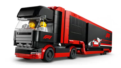 LEGO City Camion F1 con auto RB20 e AMR24 (60490)