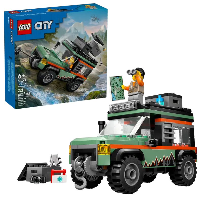 LEGO City 4x4 Gelände-Mountain-Truck (60447)