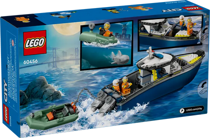 LEGO City Verfolgungsjagd mit dem Schnellboot der Polizei (60456)