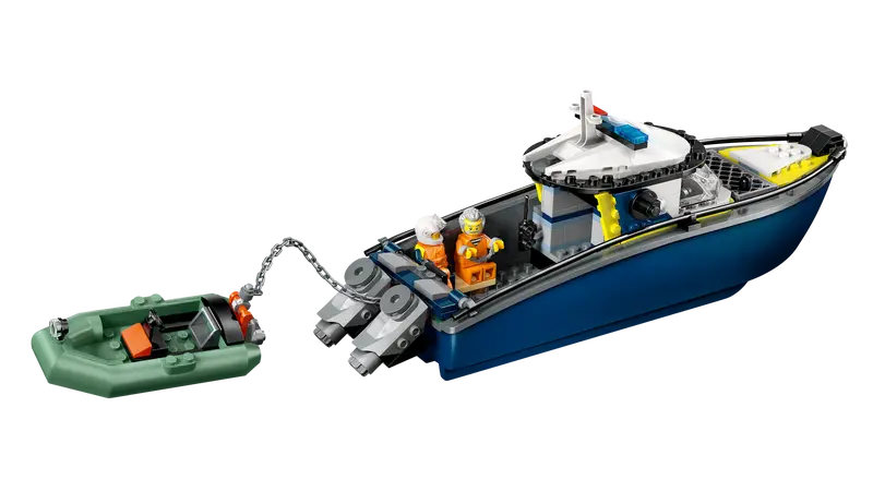 LEGO City Verfolgungsjagd mit dem Schnellboot der Polizei (60456)