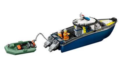 LEGO City Verfolgungsjagd mit dem Schnellboot der Polizei (60456)