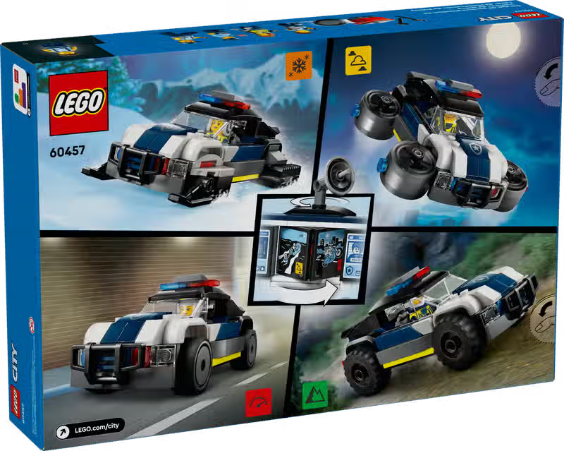 LEGO City Garage de réglage de voiture de police (60457)