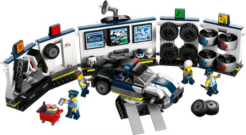 LEGO City Garage de réglage de voiture de police (60457)