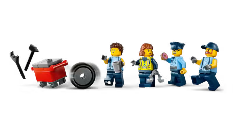 LEGO City Garage de réglage de voiture de police (60457)