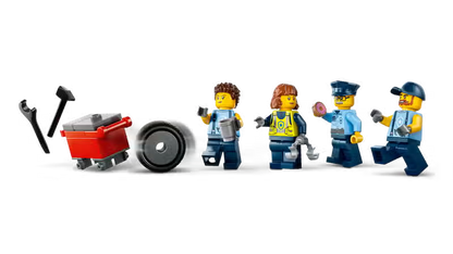 LEGO City Garage de réglage de voiture de police (60457)