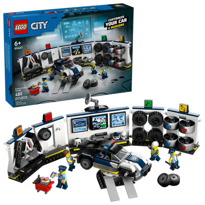 LEGO City Garage de réglage de voiture de police (60457)