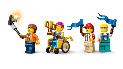 LEGO City Votre circuit de course City Rules avec rampes (60460)